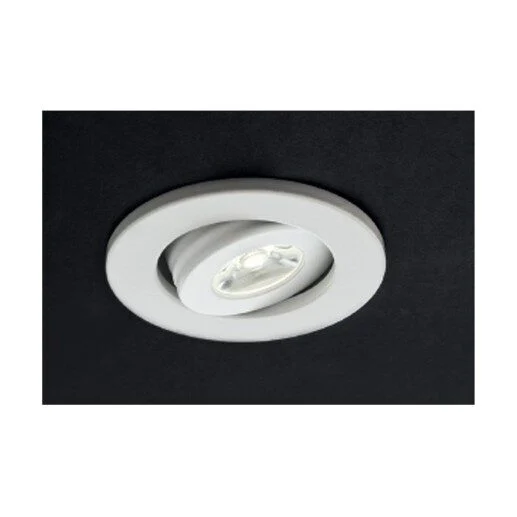 Spot LED incastrat MT 119 70324, 1W, lumina neutra, orientabil, alb mat