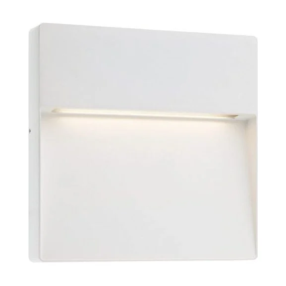 Aplica Led SMD pentru exterior Even din aluminiu alb mat 9627 Redo