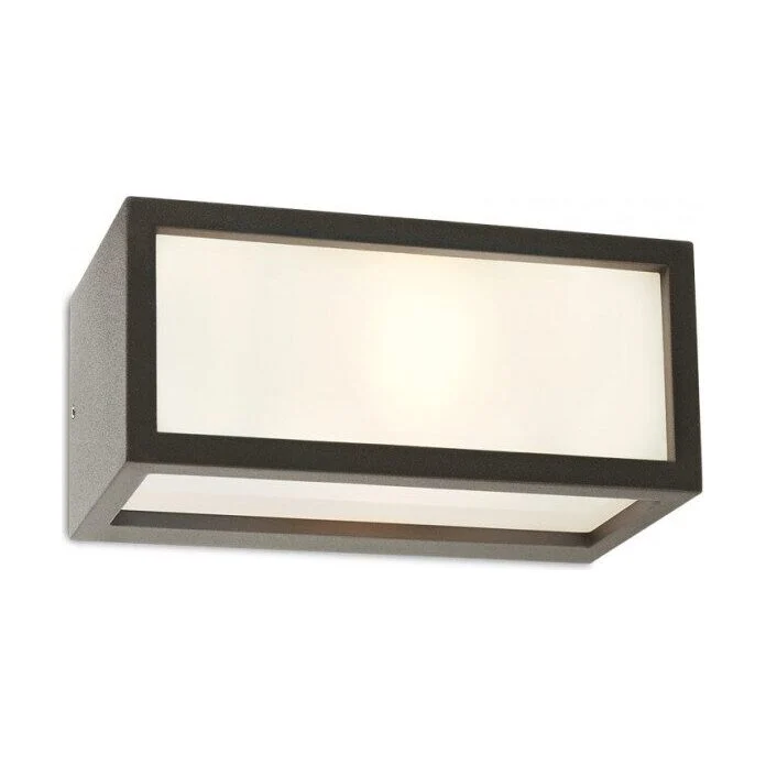 Aplica pentru exterior Brick din aluminiu gri inchis 9896 Redo Oudoor