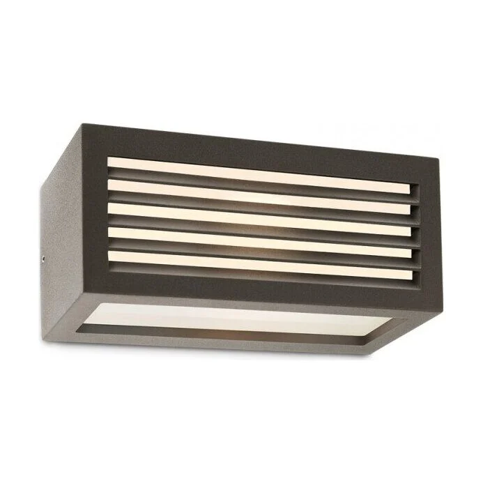 Aplica pentru exterior Brick din aluminiu gri inchis 9898 Redo Outdoor