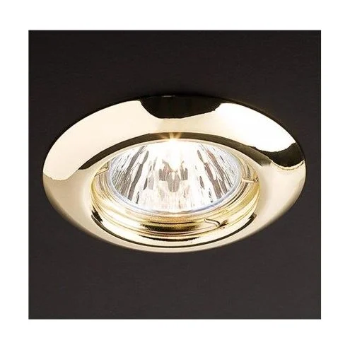 Spot incastrabil ELC 307 din metal culoare alama lustruita 70149 Smarter