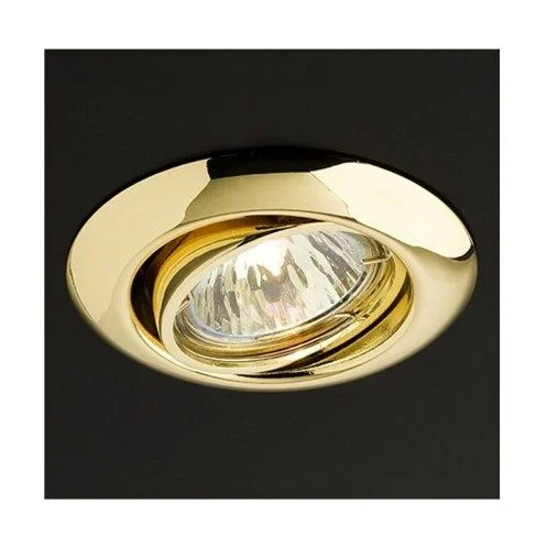 Spot incastrabil orientabil ELC 3072 din metal culoare alama lustruita 70155 Smarter
