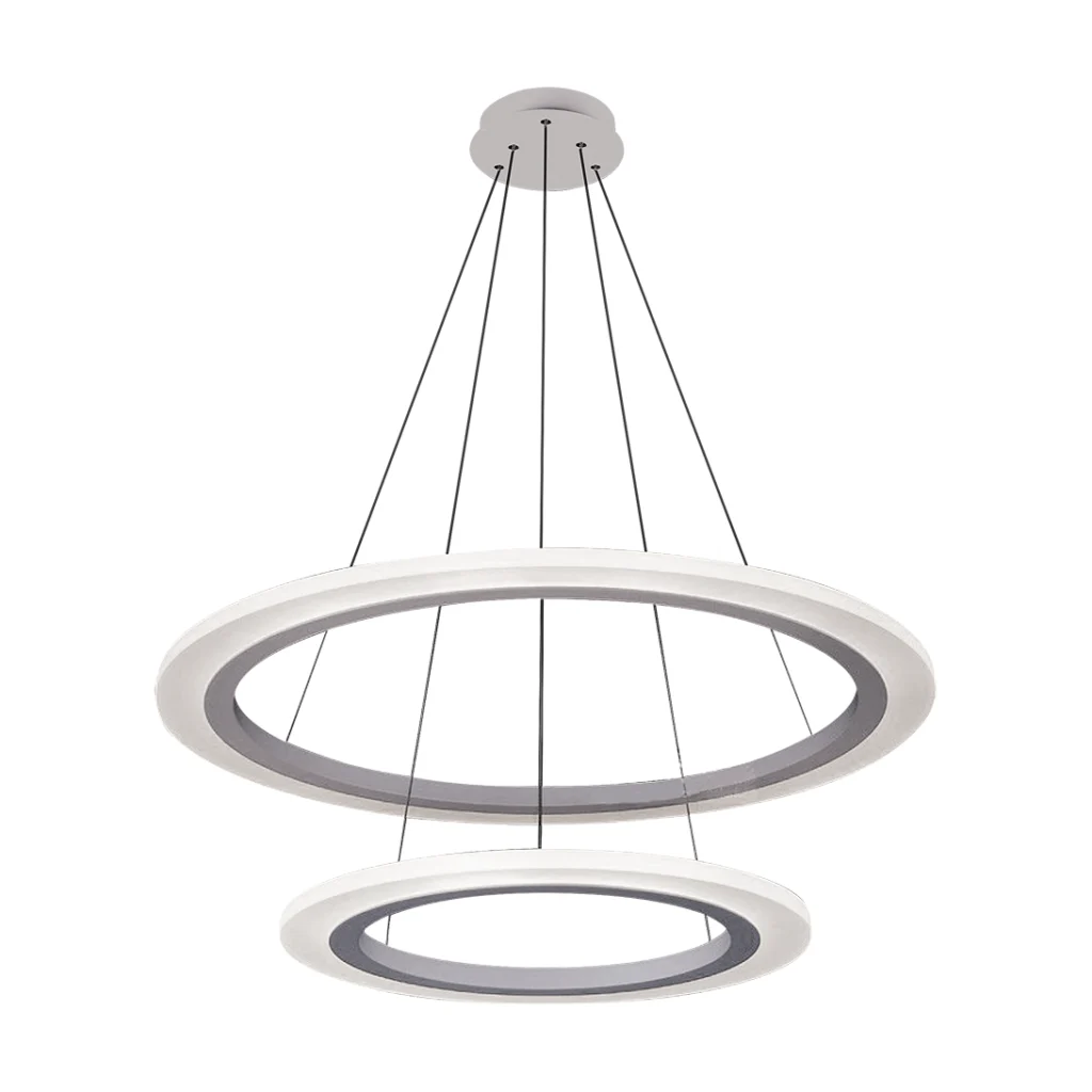 Suspensie Adrienne structura din metalcu LED-uri si abajur din plastic 2429 Rabalux