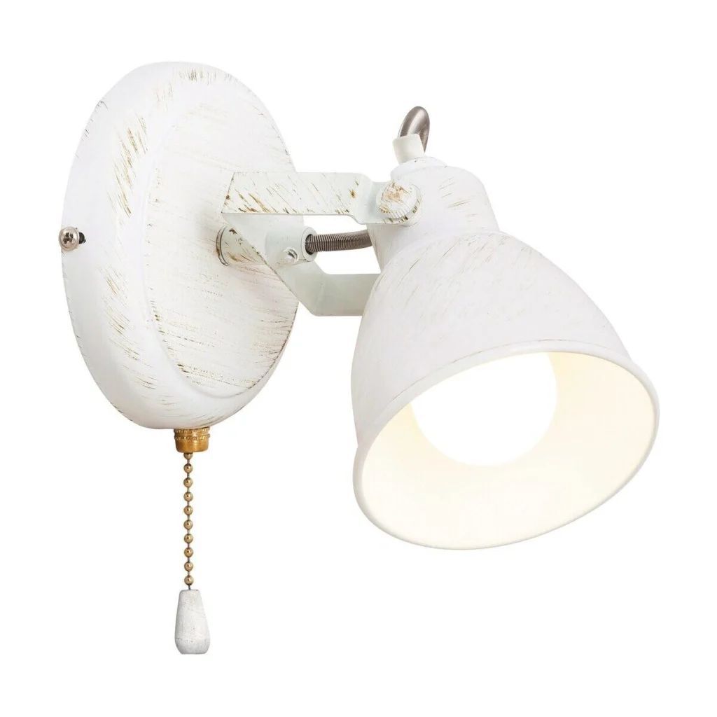 LAMPA DE PERETE METAL ALB ANTICHIZAT VIVIENNE 5966 RABALUX