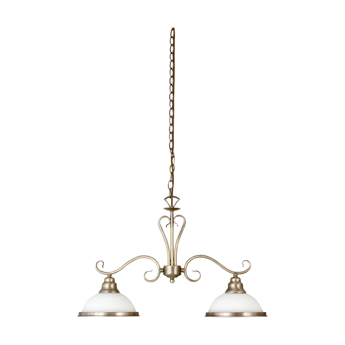 Candelabru Elisett cu structura metalica si abajur din sticla 2757 RABALUX