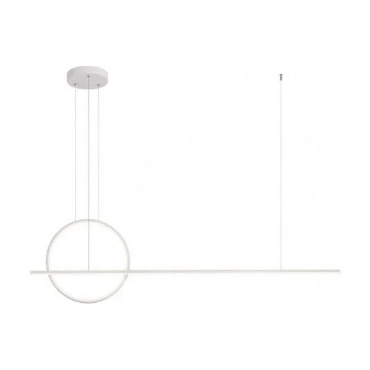 Lustra Redo Giotto - 01-1734, alb mat, LED, 49W, 3724 lumeni, alb cald 3000K