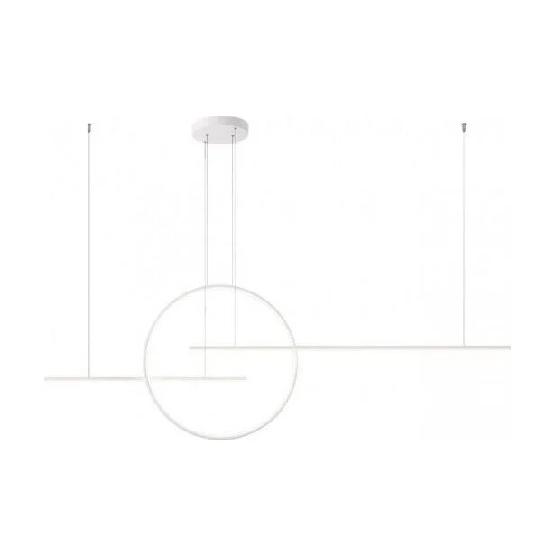 Lustra Redo Giotto alb mat LED 66W alb cald 3000K 01-1736
