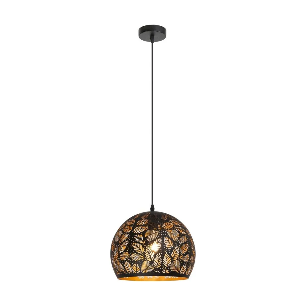 PENDUL METAL NEGRU MANORCA 2276 INDUSTRIAL&NORDIC RABALUX