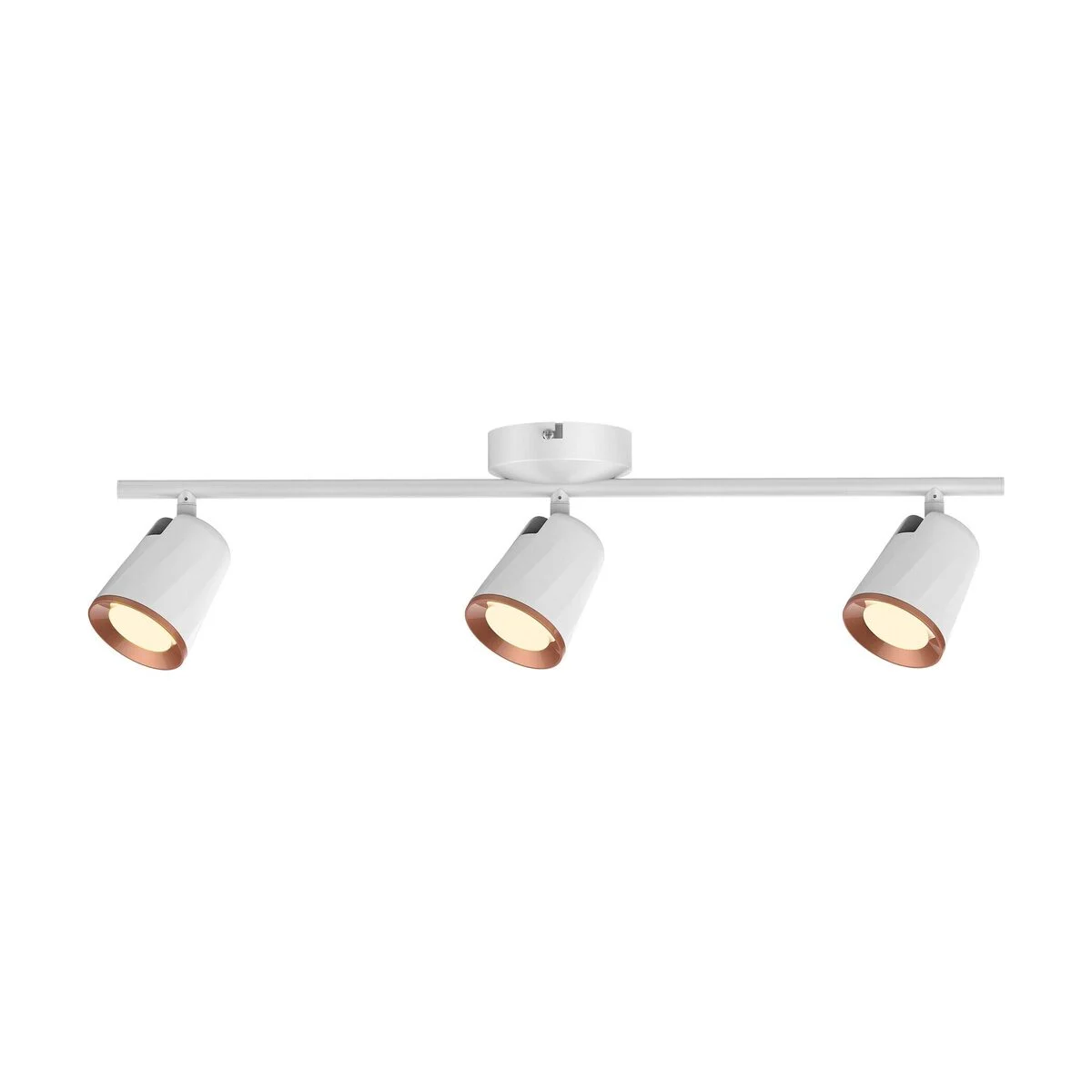 PLAFONIERA CU TREI ELEMENTE METAL ALB SOLANGE 5047 RABALUX