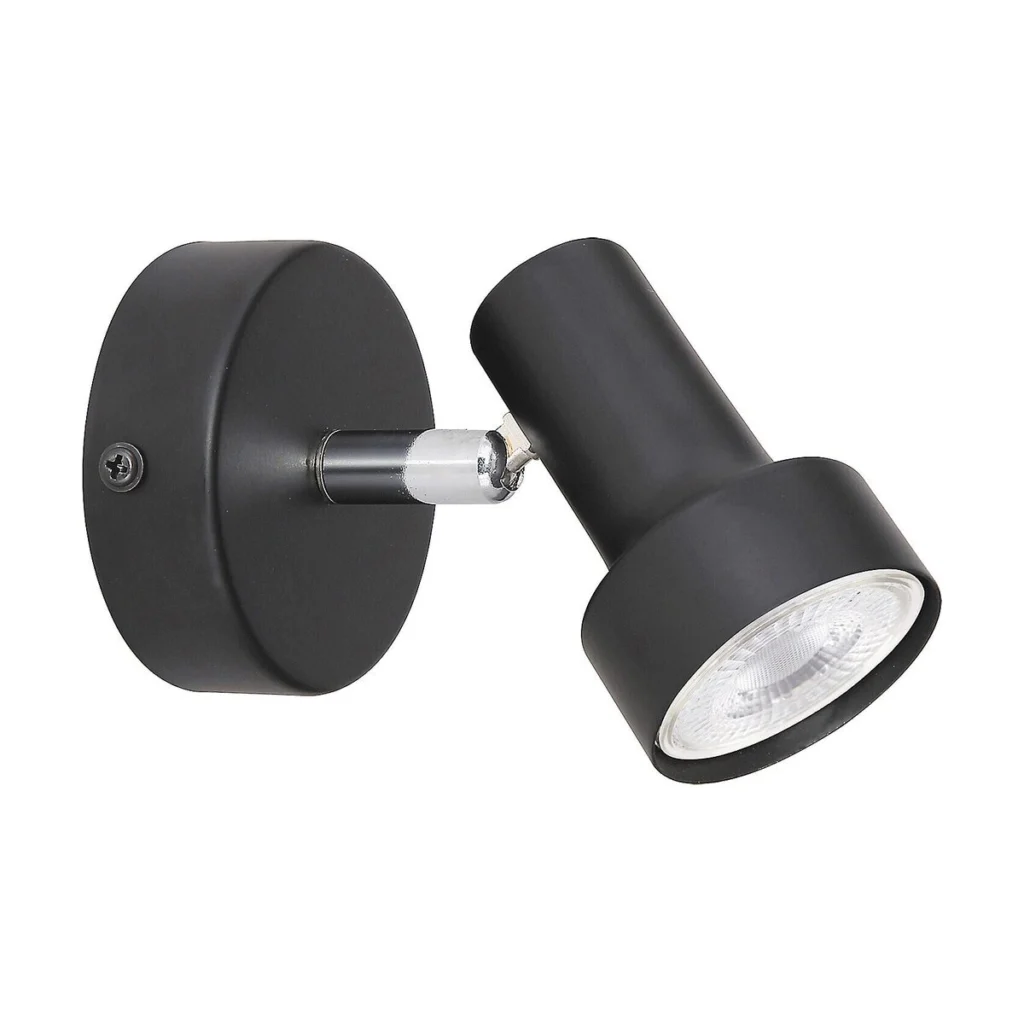 SPOT METAL NEGRU KONRAD 5322 INDUSTRIAL&NORDIC RABALUX