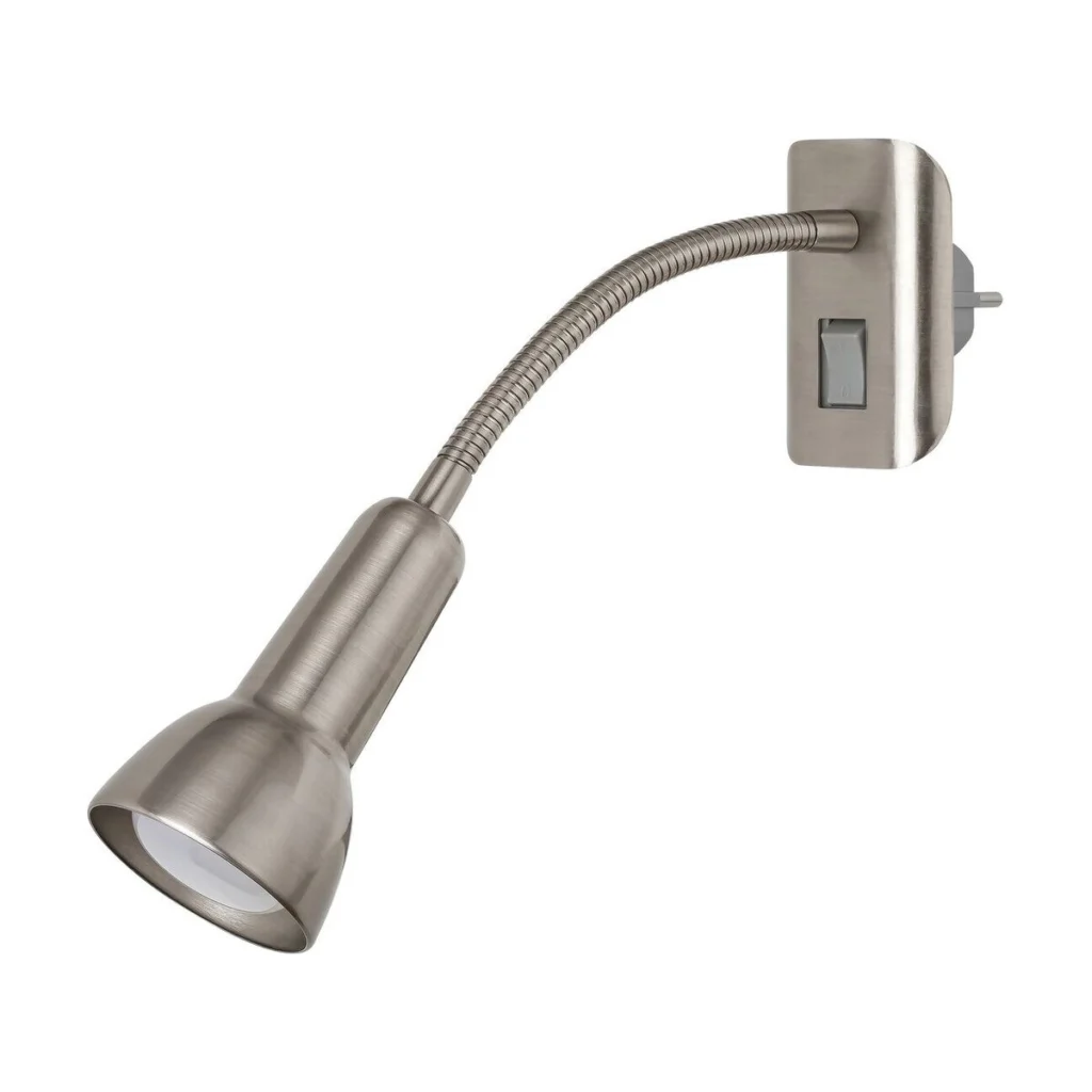 LAMPA FLEXIBILA CU INTRERUPATOR DIN METAL /CROM SATIN ANJA 5672 RABALUX