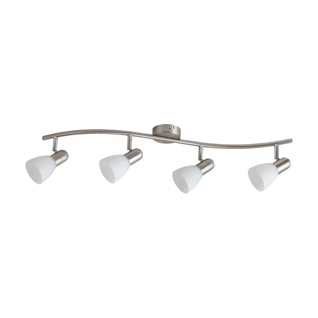 LAMPA SPOT CU PATRU ELEMENETE METAL CROMAT SOMA 6304 RABALUX