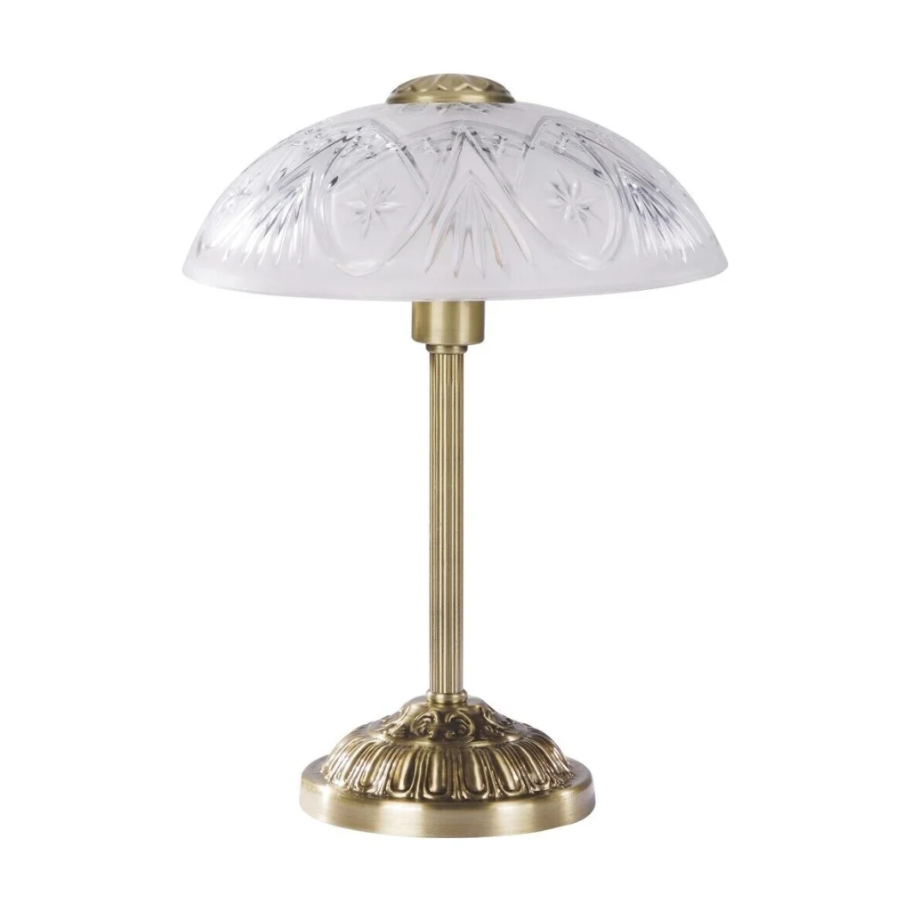 VEIOZA CLASICA BRONZ CU ABAJUR DIN STICLA ANNABELLA 8634 RABALUX
