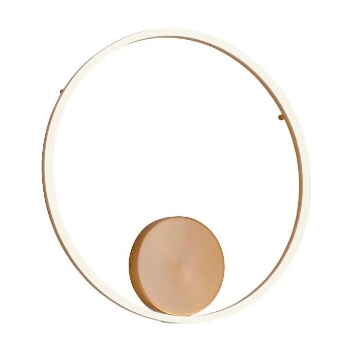 Aplica structura din aluminiu si metal finisata bronz  ORBIT 01-1905