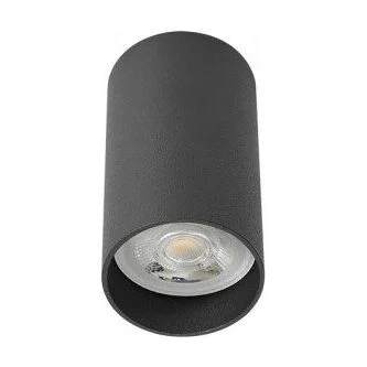 Spot aparent Axis 01-2144, 1 x GU10, H 10.35 cm, negru mat