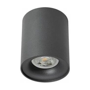 Spot aparent Koa 01-2165, 1 x GU10, negru mat