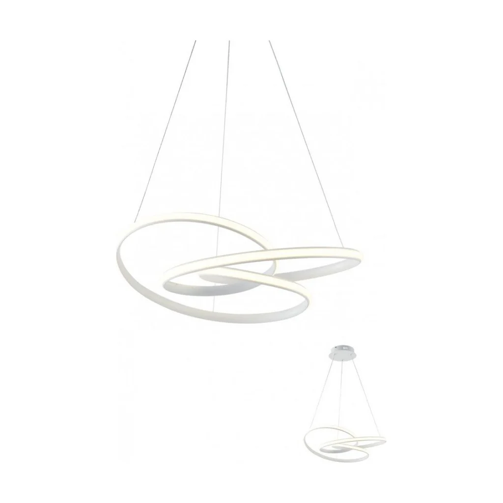 Suspensie LED Sintra 01-2190, 40W, 2726lm, lumina calda, dimabila, alba