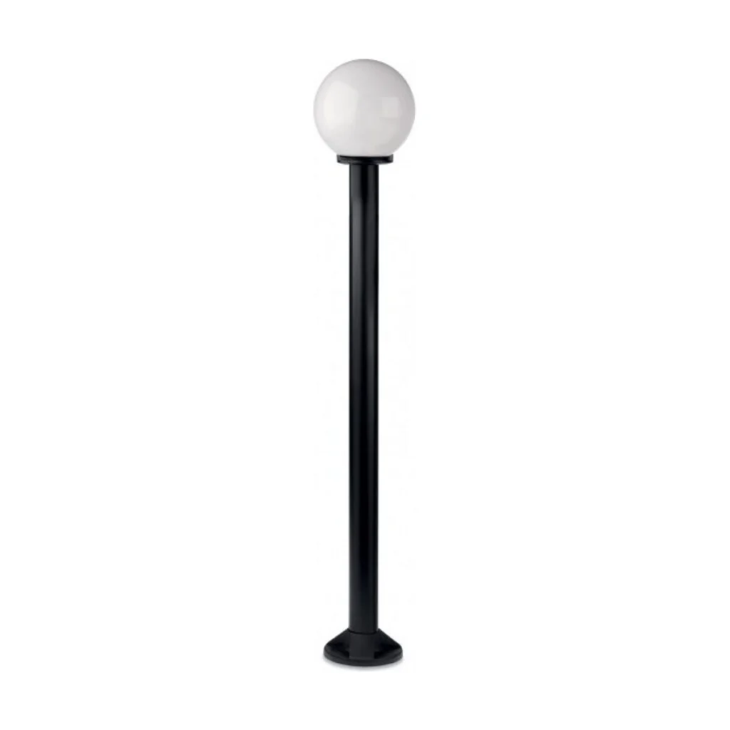 Stalp de iluminat ornamental Sfera 9780, H 75 cm, D 25 cm, opal, Smarter