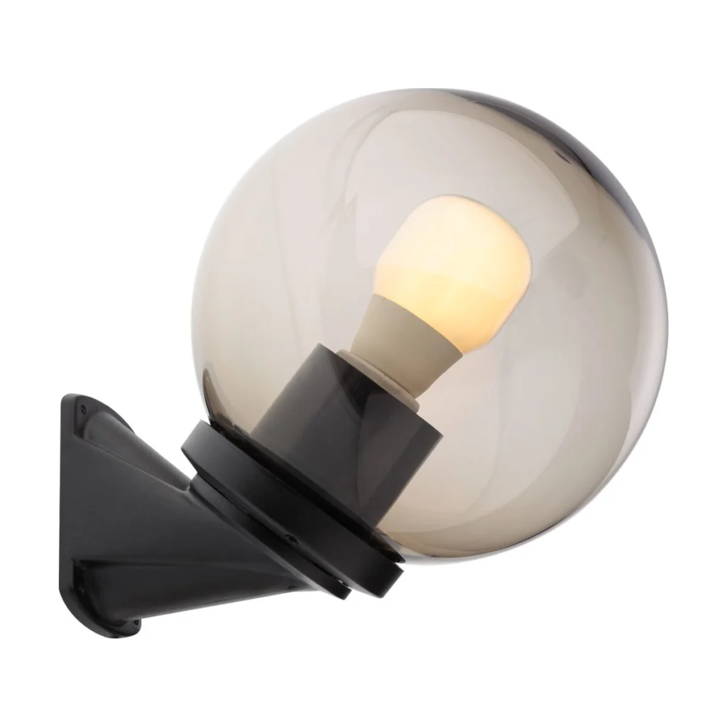Aplica pentru exterior SFERA 250, 9872, negru,1XE27, Smarter