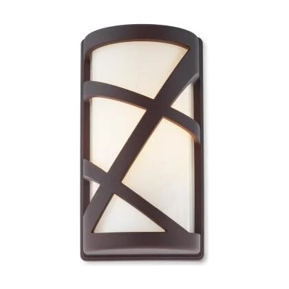Aplica pentru exterior Vortex 9097, 1 x E27, maro inchis, Smarter