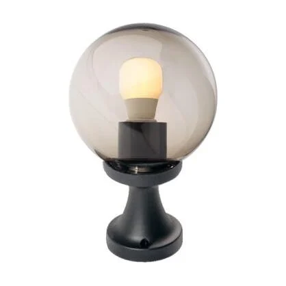 Corp de iluminat pentru exterior Sfera 9774, 1 x E27, fumuriu, Smarter
