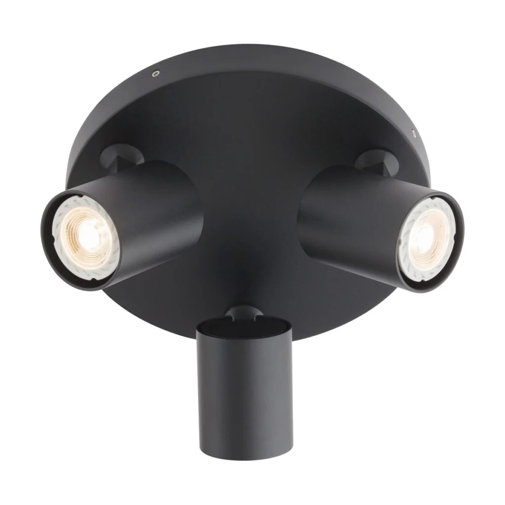 Plafoniera Cameo 04-472, 3 x GU10, neagra