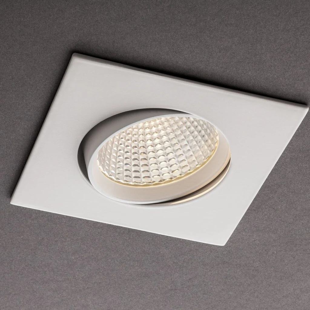 Spot LED incastrat MT 129 70366, 5W, lumina neutra, orientabil, aluminiu