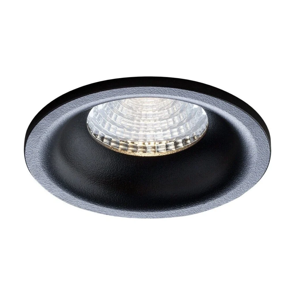 Spot LED incastrat MT 143 70379, 9W, 723lm, lumina neutra, negru mat