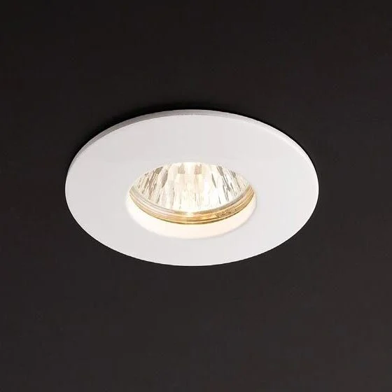 Spot incastrat ELC 1101 70124, GU10, IP54, alb