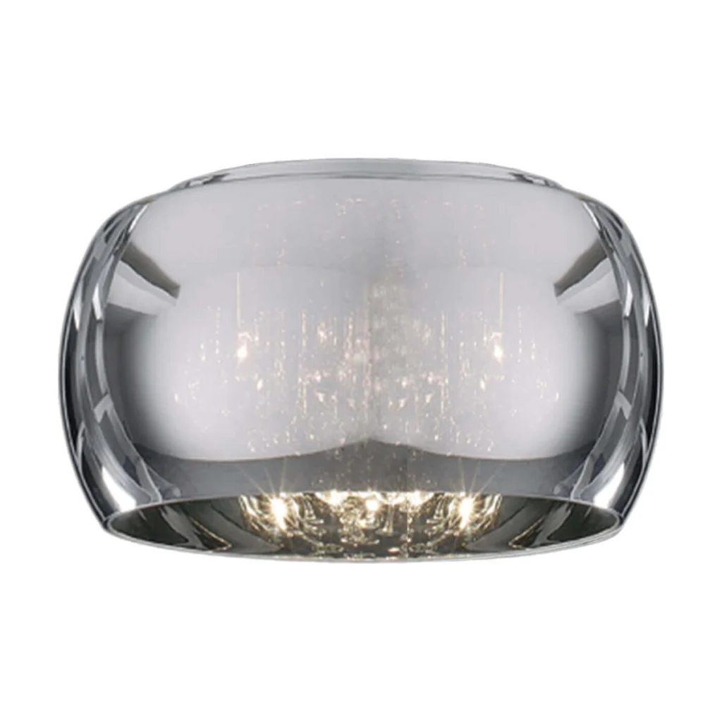 Plafonieră ORCHIDE PL5 smoke & crom KLASUEN Charm Collection