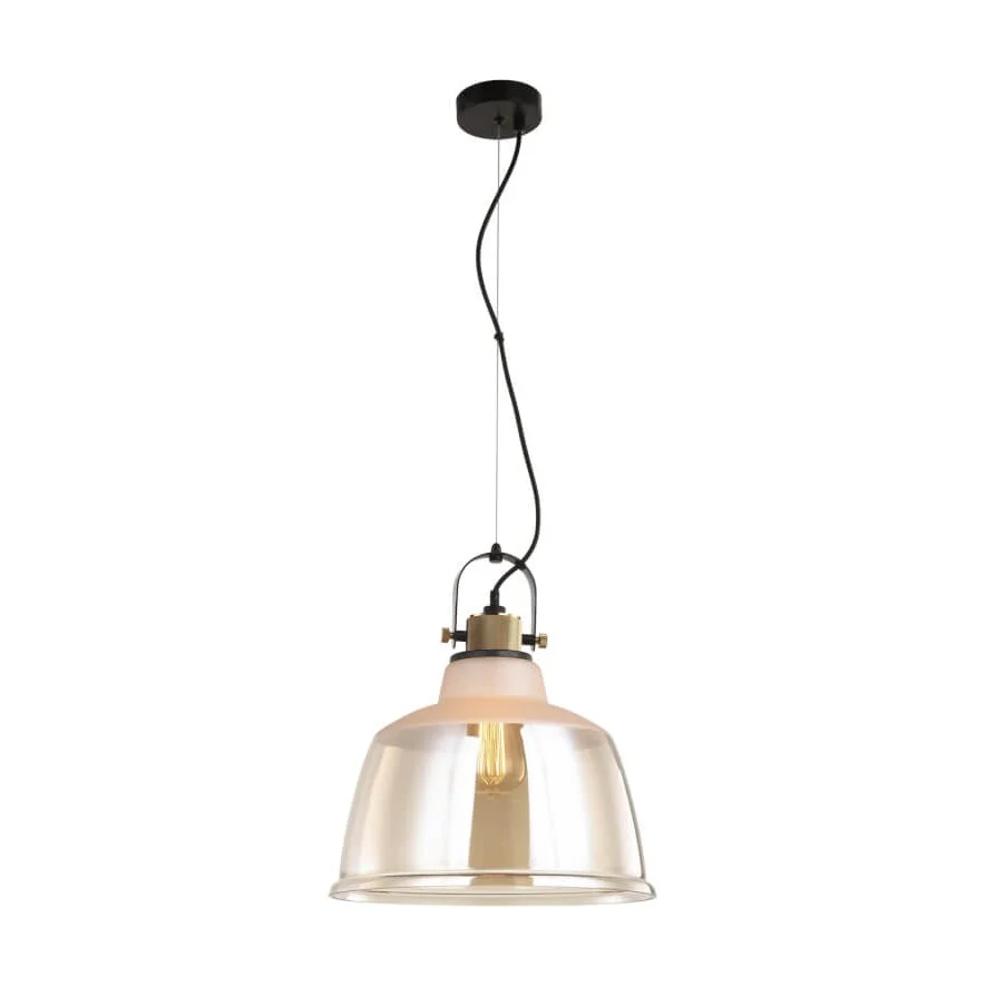 Suspensie ASGARD SP1 ambra & gold & negru KLAUSEN Urban Collection