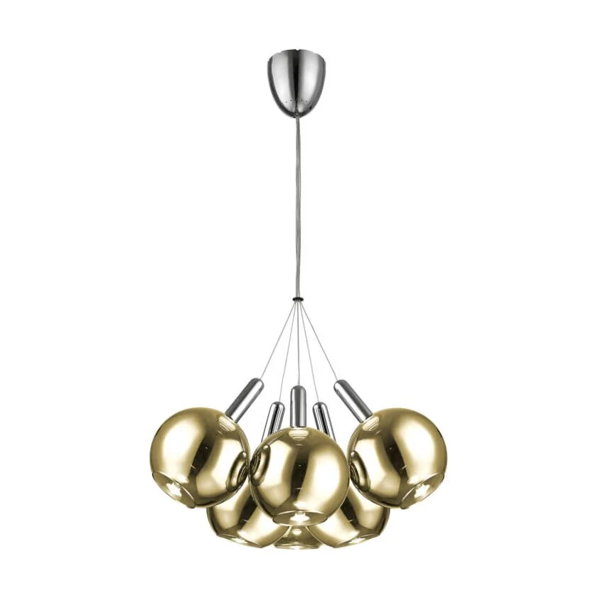 Suspensie BALLS SP6 gold & crom KLAUSEN Timeless Collection