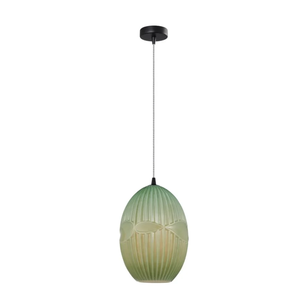 Suspensie ELLIPTIC SP1 verde deschis & negru KLAUSEN Timeless Collesction