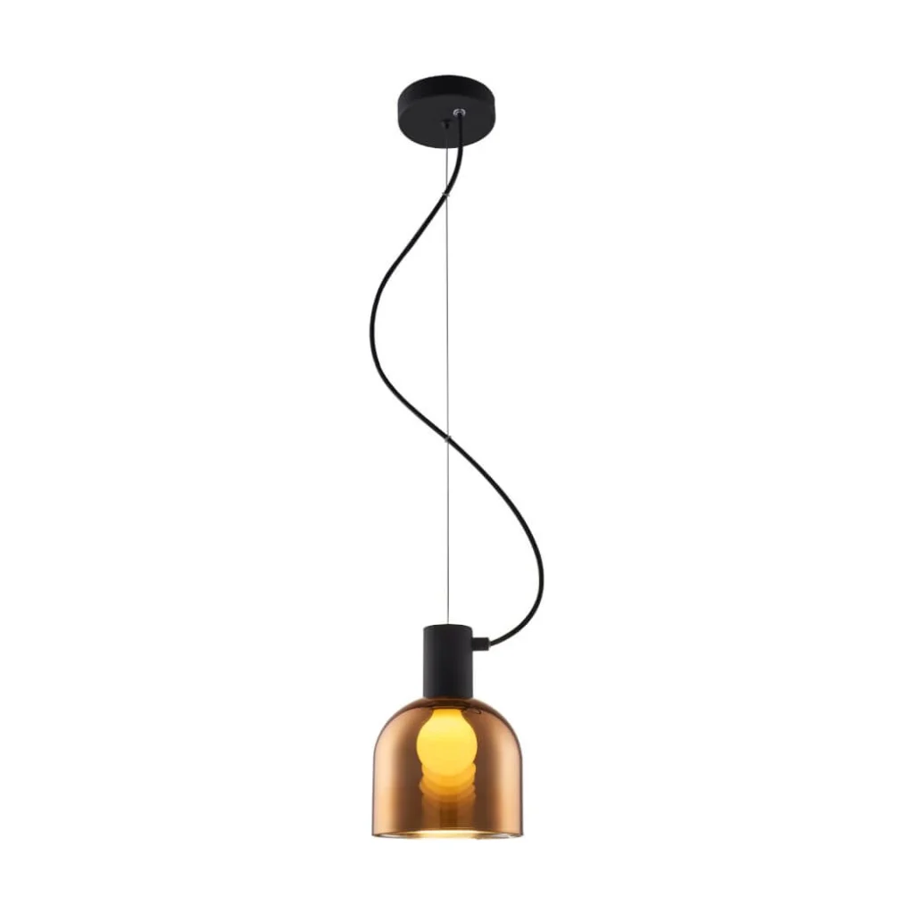 Suspensie FIRE SP1 negru & cupru KLAUSEN Urban Collection