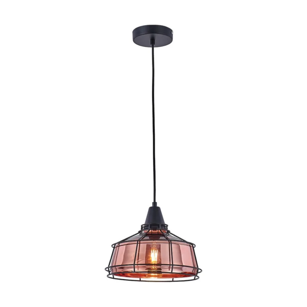 Suspensie FACTORY SP1 cupru & negru KLAUSEN Urban Collection