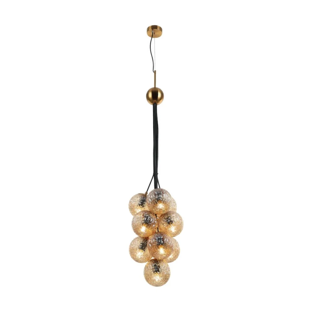 Suspensie GRAPES 10 ambra KLAUSEN Timeless Collection