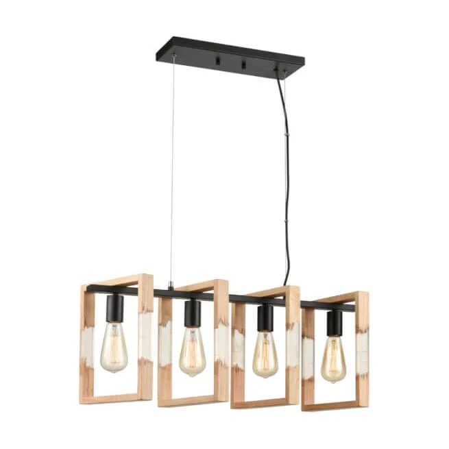 Suspensie SERIES SP4 negru & natur KLAUSEN URBAN COLLECTION