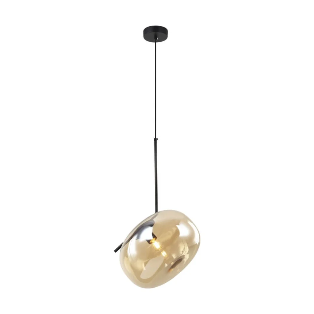 Suspensie VESTA SP1 ambra & negru KLAUSEN Timeless Collection