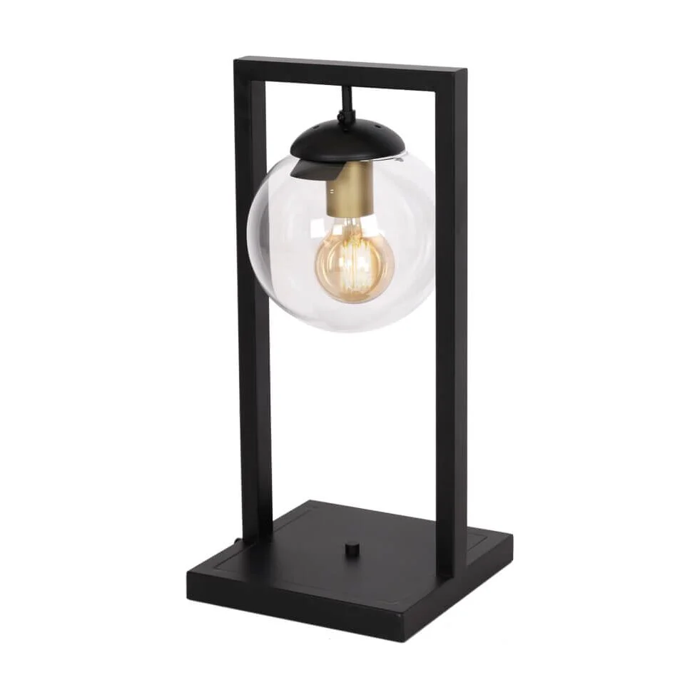 Veioză REY TL1 negru KLAUSEN URBAN COLLECTION