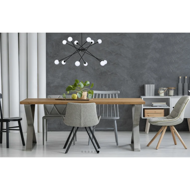 Suspensie TROMPETS 6 negru & gold 106000 KLAUSEN STATEMENT COLLECTION