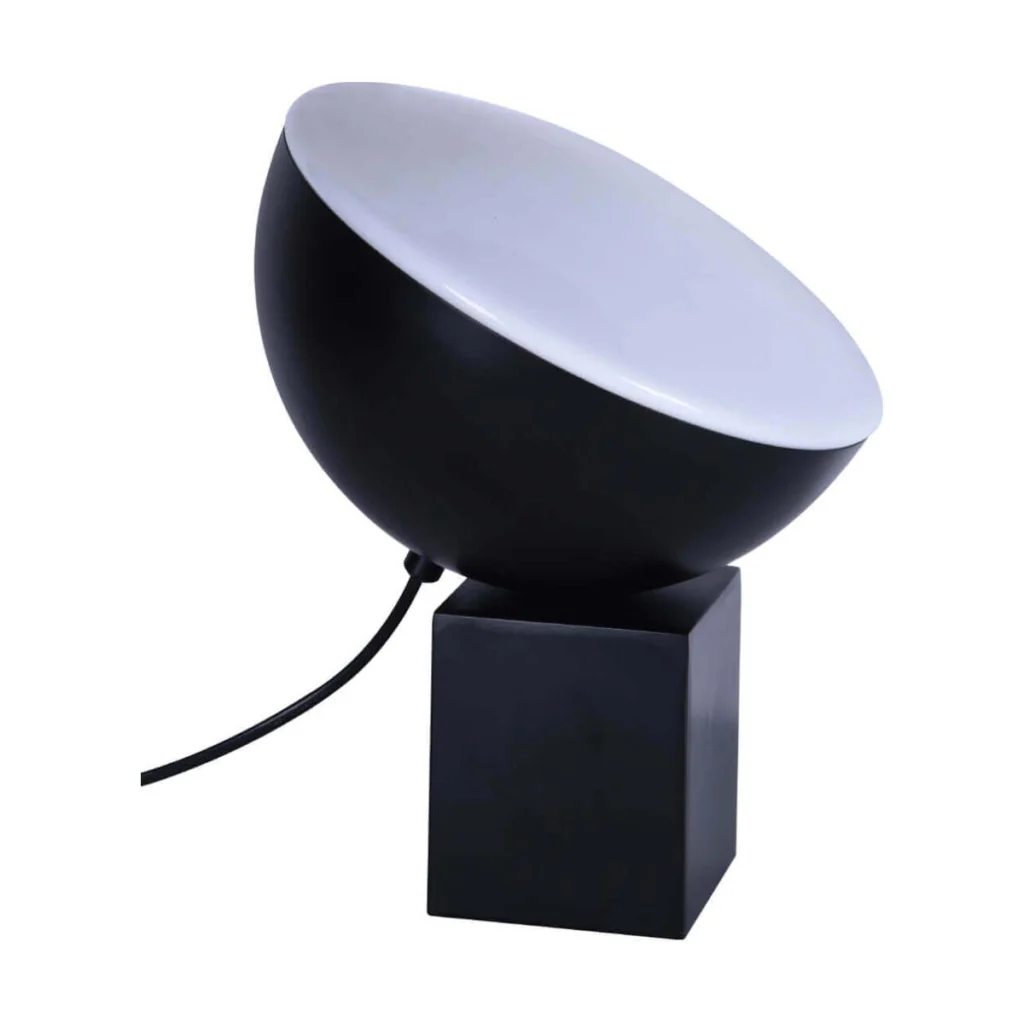 Veioză CROWD TL1 negru & alb KLAUSEN Scandi Collection