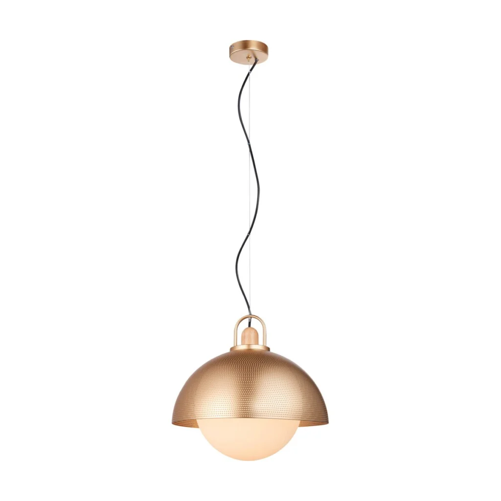 Suspensie GRAVEN SP1 gold & alb opal KLAUSEN Urban Collection