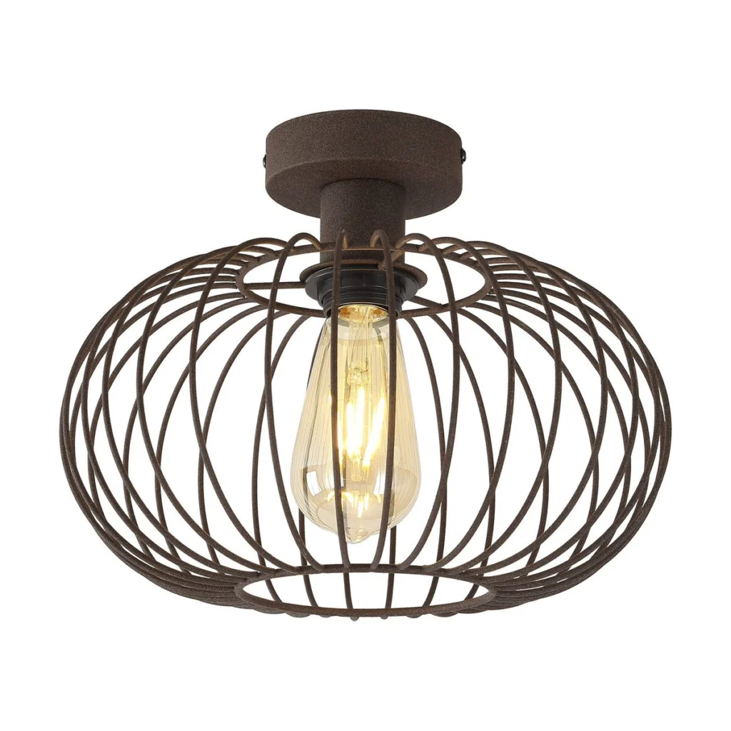 Plafoniera vintage Wire KL100007 ruginie KLAUSEN