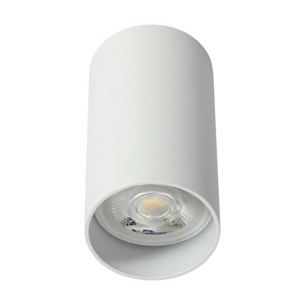 Spot aparent Axis 01-2143, 1 x GU10, H 10.35 cm, alb mat