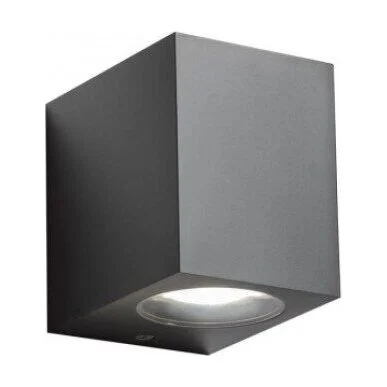 Aplica LED exterior Punta, gri inchis, 1XGU10, IP44, 90151 Redo