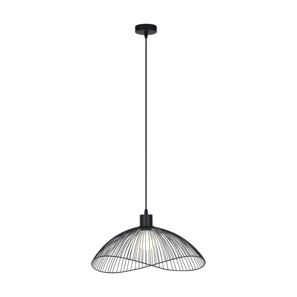 Suspensie Iduna neagru mat E27 1x MAX 60W 4347 Rabalux