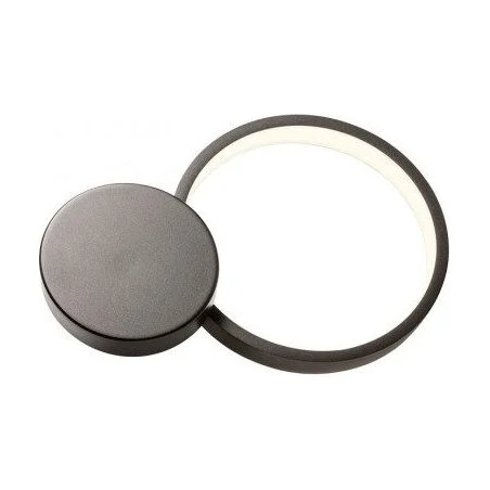 Aplica/Plafoniera LED Cronos 29W 3000K 01-2535 Negru Redo