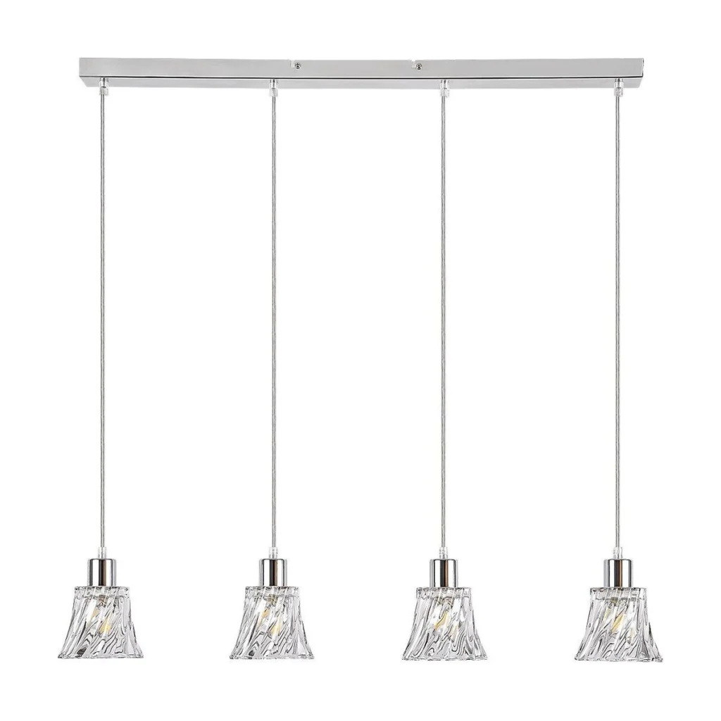 Lustra Hestia sticla transparenta E14 3Xmax40W 5303 Rabalux