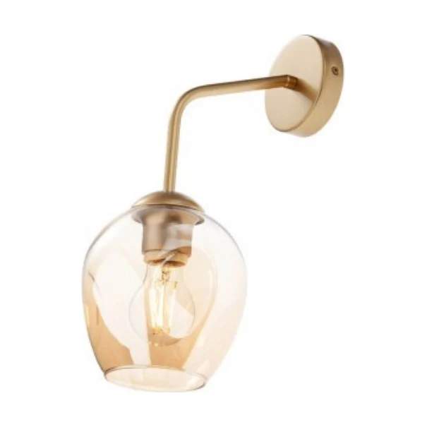 Aplica interior Pierce E27 auriu-cognac 01-2617 Smarter