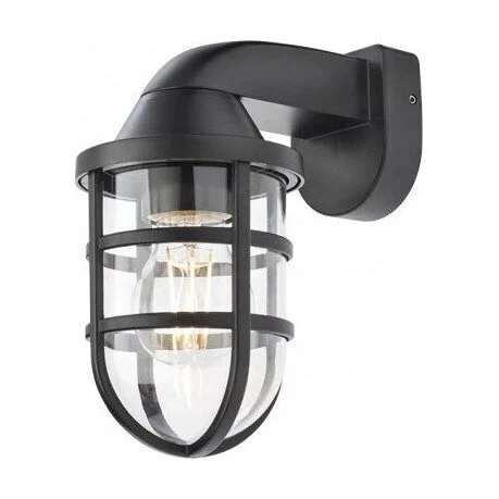 Aplica pentru exterior Cage finisaj negru 1xE27 IP44 90207 Smarter